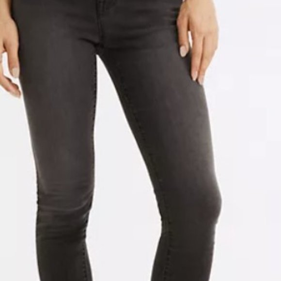 Madewell, Skinny Jeans, Distressed black/grey - Picture 2 of 4